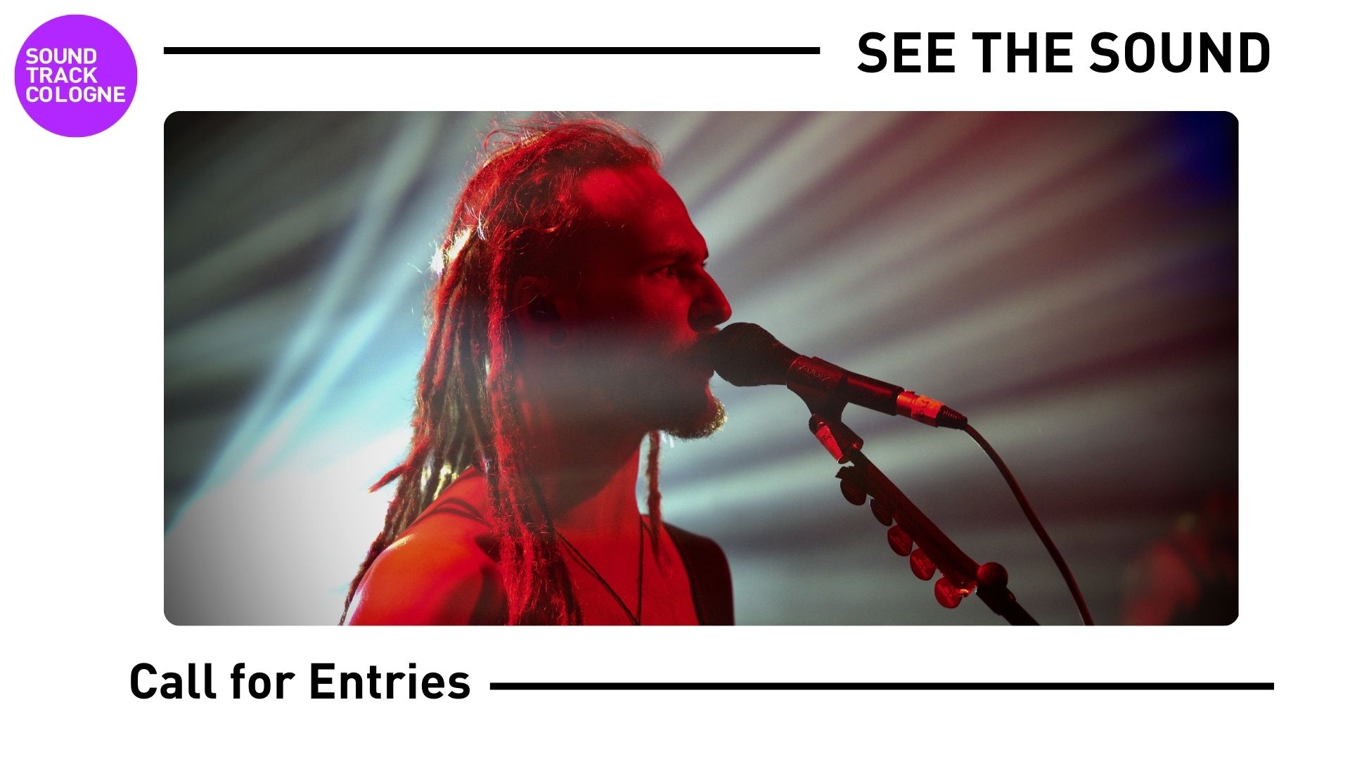 SEE THE SOUND · Call for entries: