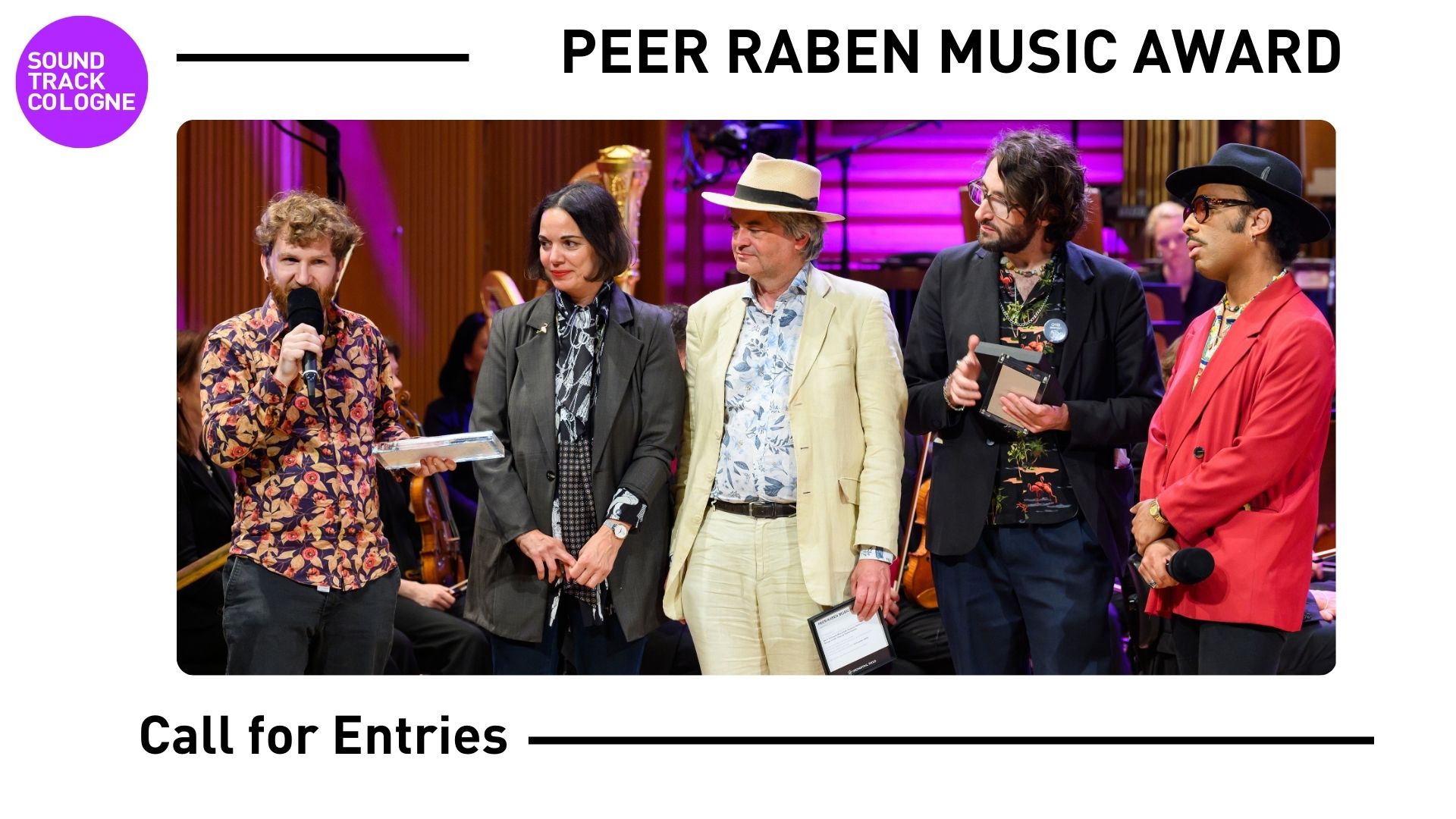 Call for Entries: PEER RABEN MUSIC AWARD 2026